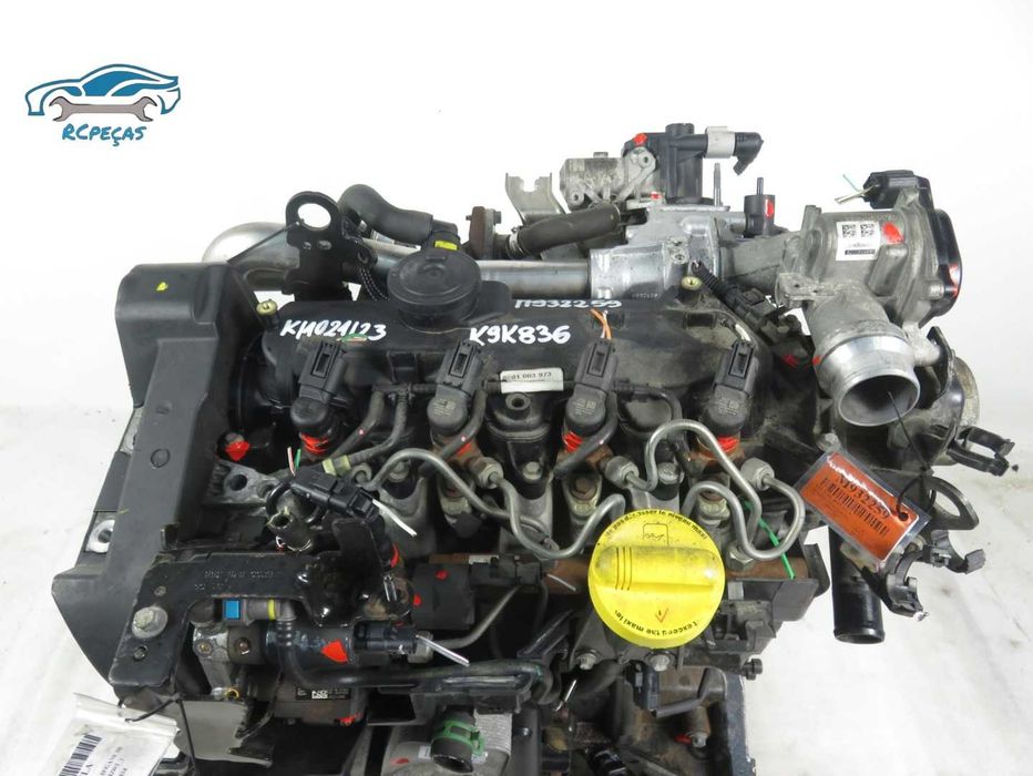 Motor Completo Renault K9K836 1.5dCi 8V 110cv