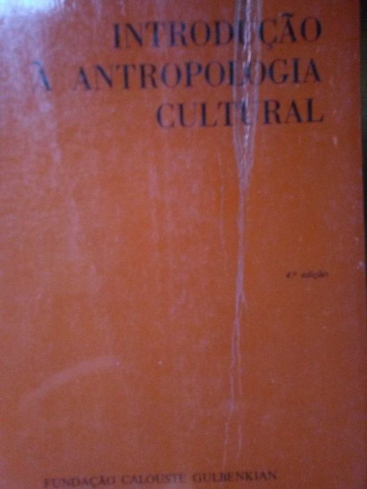 Introdução á antropologia cultural