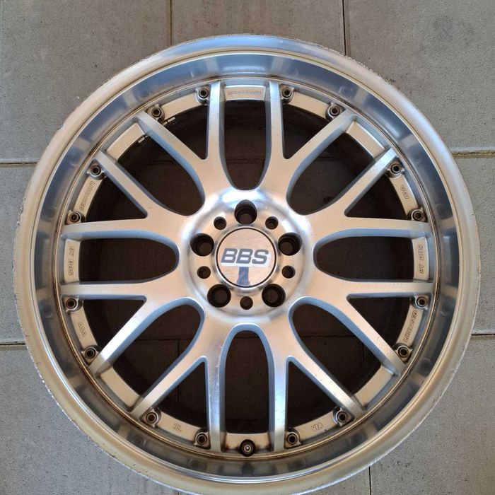 Оригінальні титанові диски BBS 5*112 R19(ET35) Audi Skoda Pasat