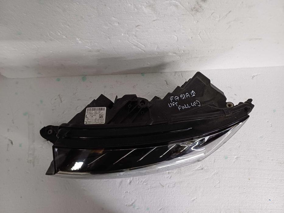 lampa lewa skoda fabia III lift full led 6v1.941.015