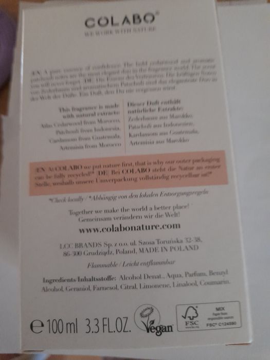 Colabo  Woody EDP 100 ml