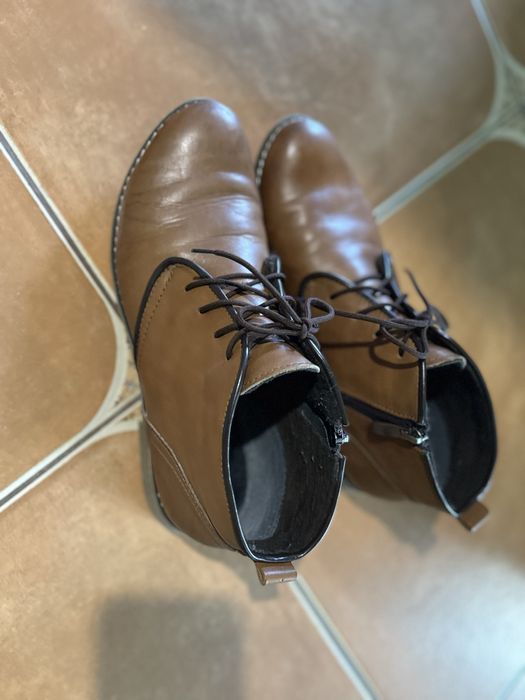 Botki skórzane rozm 39