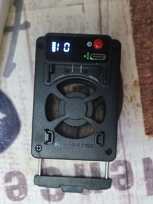 Ventilador de câmara fotográfica