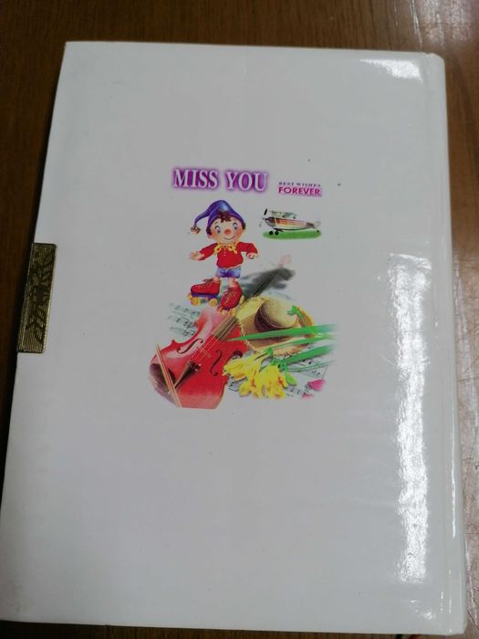 Diario de criança com chaves