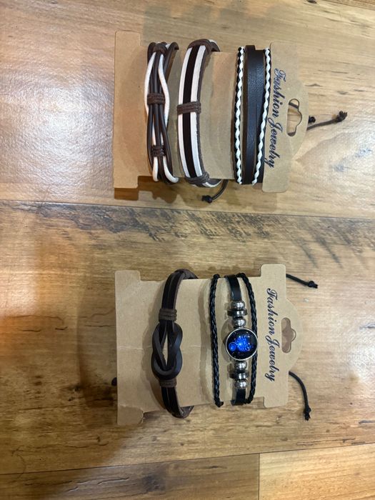 Мужской браслет на затяжке, завязке