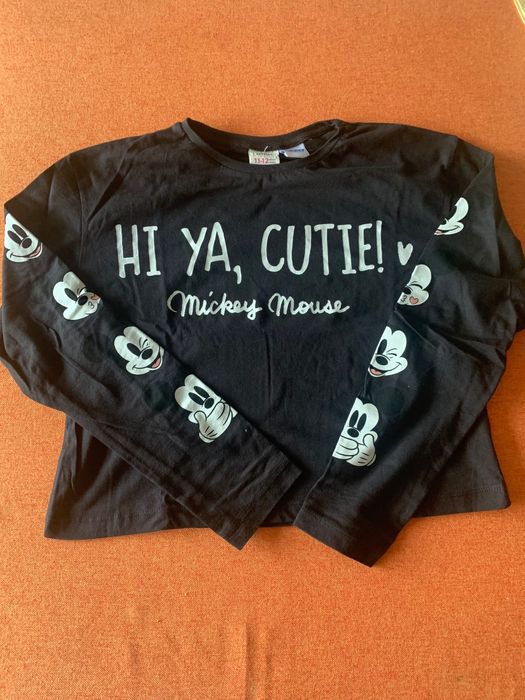 Sweatshirt curta 11/12 anos lefties