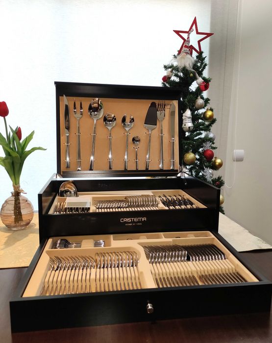 Faqueiro Inox completo - 130 Peças