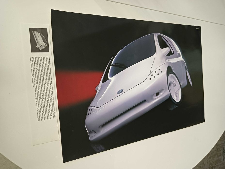 FORD Visions 94 – 12 Posters Originais de Concept Cars Futuristas
