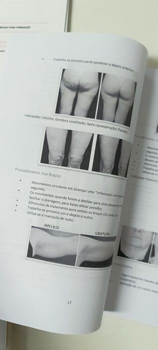 Manual de máquina de multifunções corpo e rosto estética usado
