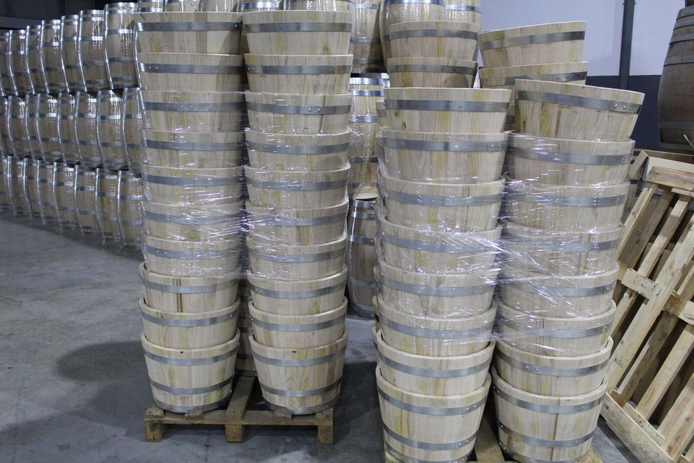 Vasos/Celhas/Dornas de madeira Novos ou usados