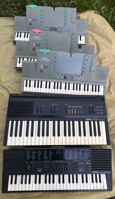 Keyboardy Yamaha PSS-380, KB-2000 i inne