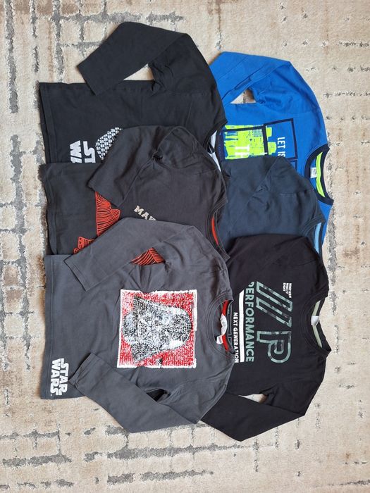 Mega paka 122/128 zestaw ubrań