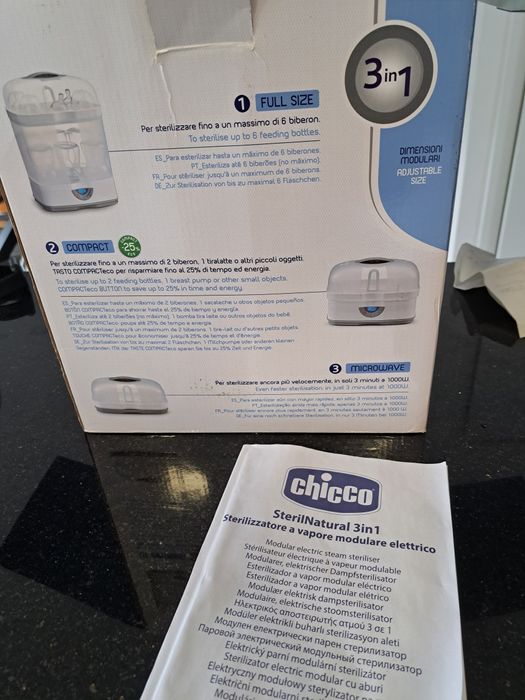 Estrelizador Biberões Chicco 3em1