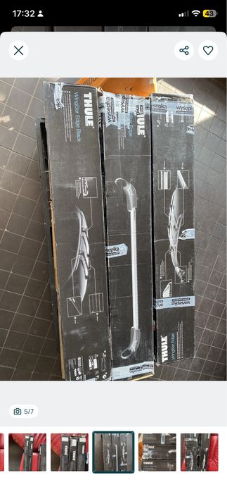 Wyprzedaż belki dachowe Thule Wingbar ( Edge )