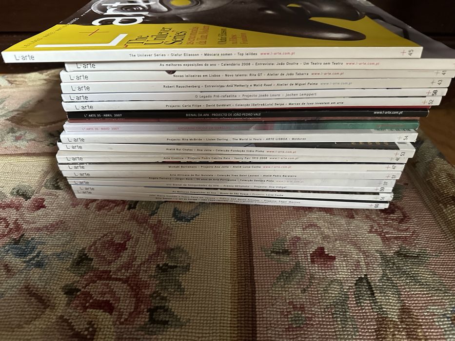 Revistas  L+ arte bem conservadas