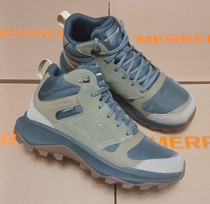 Черевики туристичні merrell tempo sol mid wp - mountain Waterproof