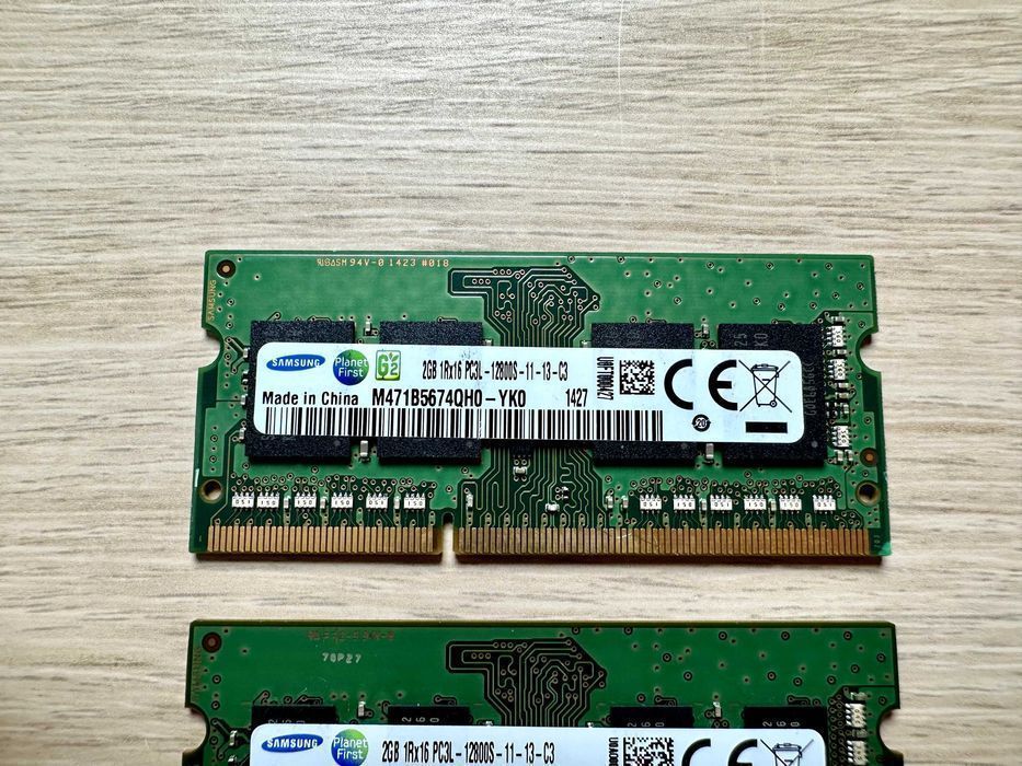 RAM Samsung 8GB 4x2GB DDR3L PC3L 12800S 11 13 – sprawna, testowana