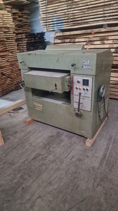 Desengrossadeira frama elevação eletrica 610 maquinas de carpintaria