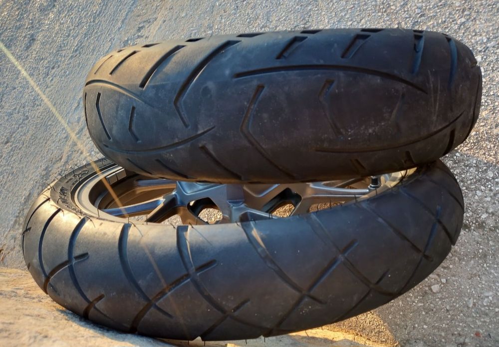 Jantes e pneus Bmw gs 1200/1250