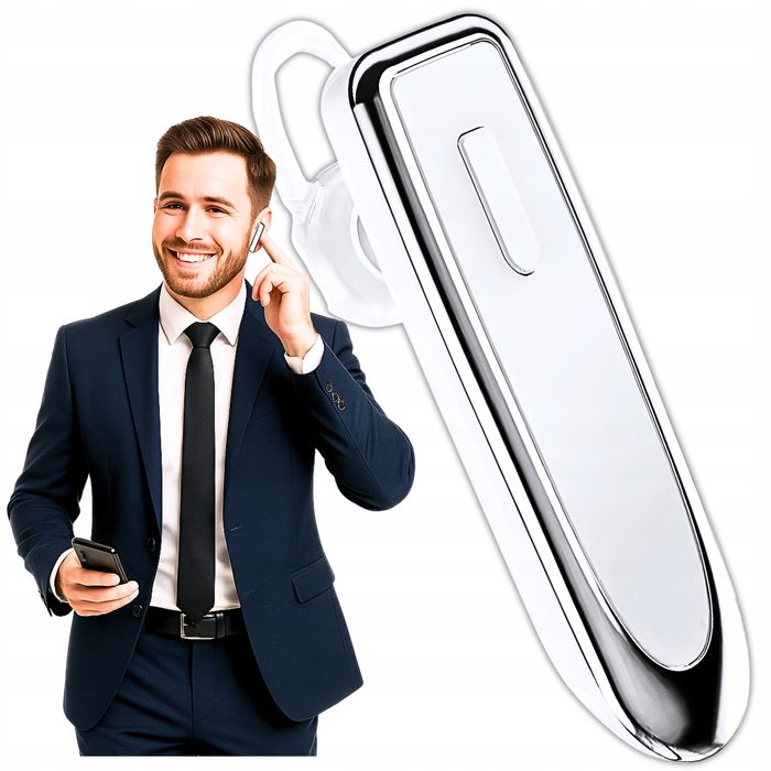 Słuchawka Bezprzewodowa Bluetooth Rozmowy Mikrofon Dla Kierowców