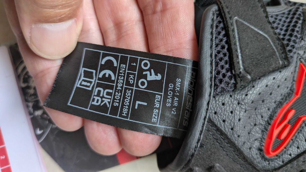 Luvas Alpinestars SMX-1 Air V2 (L) Novas
