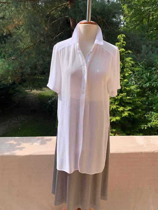 Długa koszula na lato, z ażurowego materiału, rozm 38-42, Norbelle