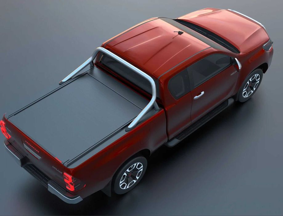 Orurowanie Paki Srebrne Chrom SPORT Rollbar Pick-Up Hardtop Zabudowa