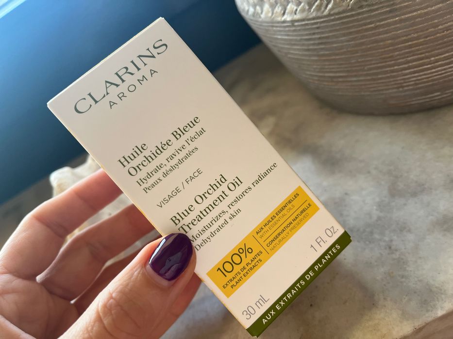 Clarins olejek do twarzy Blue Orchid