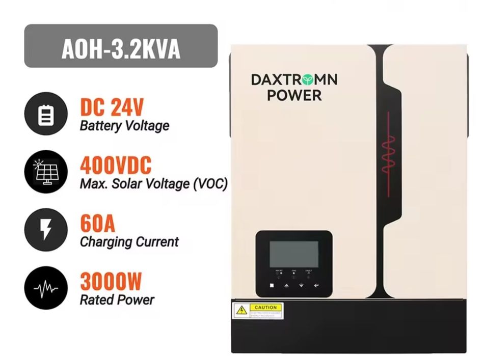 Inversor solar hibrido 24v
