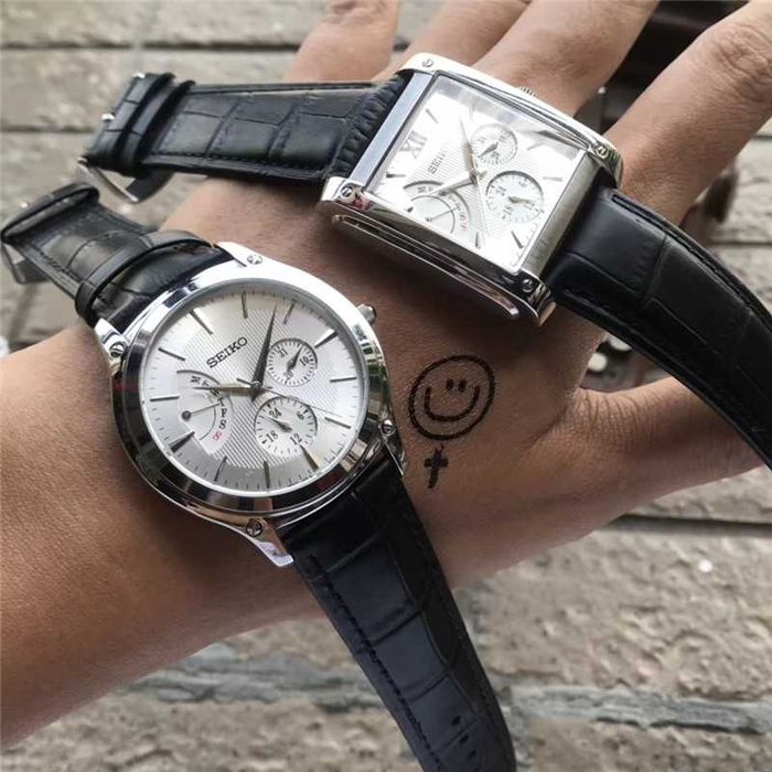 Годинник автоматичний Seiko V739-5880 Tank