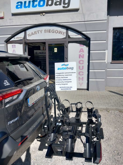 Stelvio 3 - składany bagażnik na hak na 3 rowery