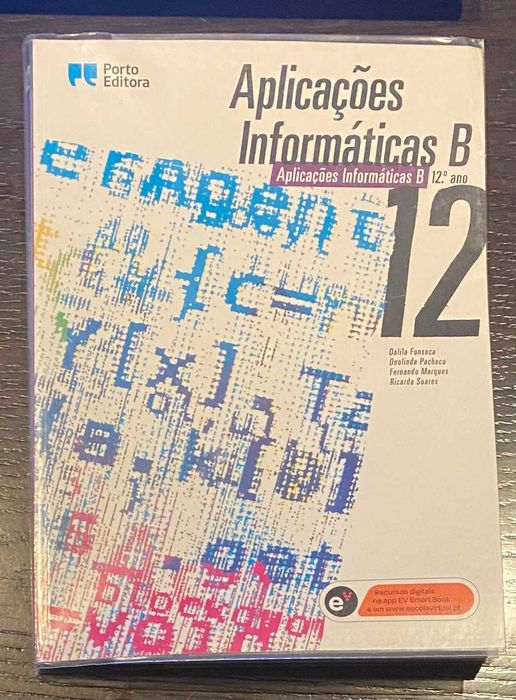 Livro Aplicações Informáticas B 12.º ano