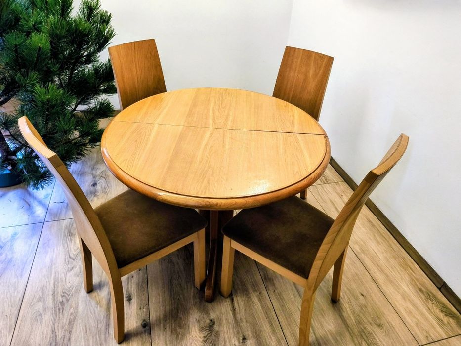 Duży stół dębowy rozkładany do 3 m metrów  na Święta w 76cm szer 1m.