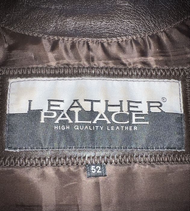 Kurtka skórzana męska, budrysówka, Leather Palace, 52/XL