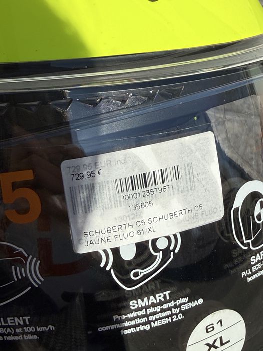 Kask motocyklowy Schuberth c5 roz XL