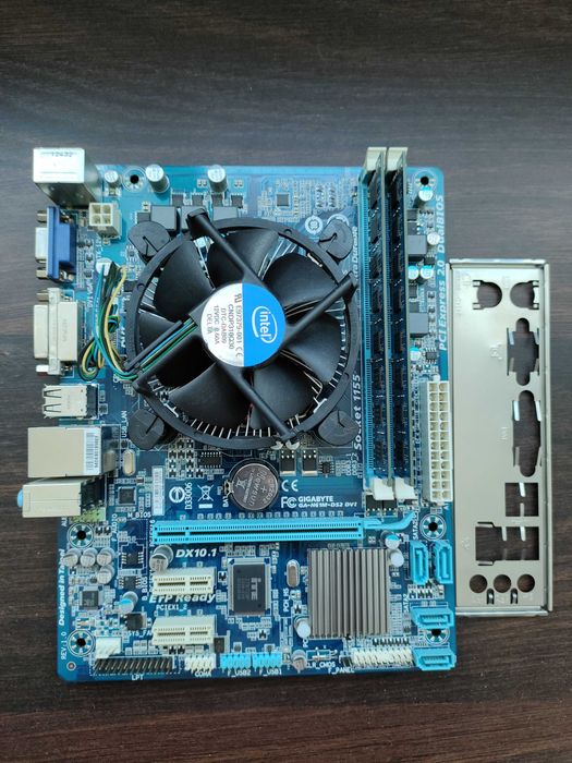 Płyta Gigabyte H61M DS2, RAM DDR3 8GB