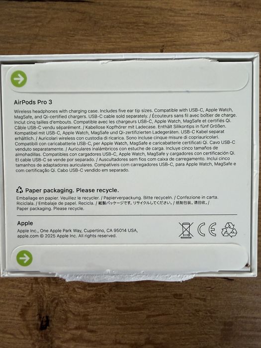 AirPods Pro 3  Nowe Nie Uzywane .