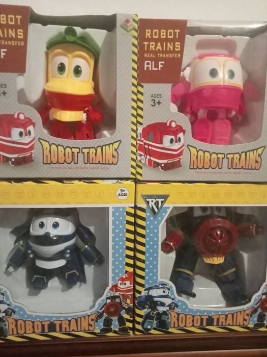 Роботи поїзда, трансформуються