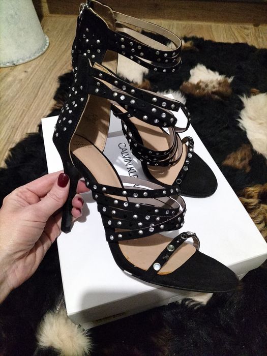 Czarne szpilki Zara 39