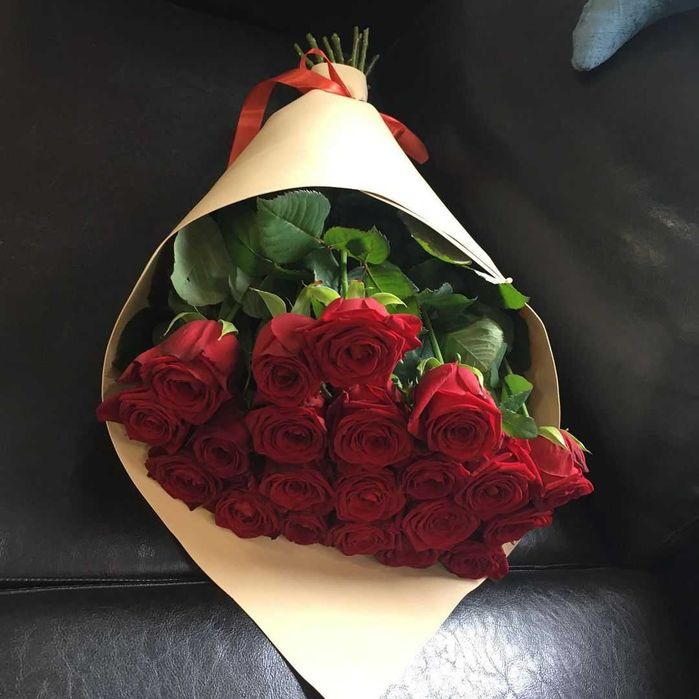 Яркий букет красных роз, роза, розы, цветы