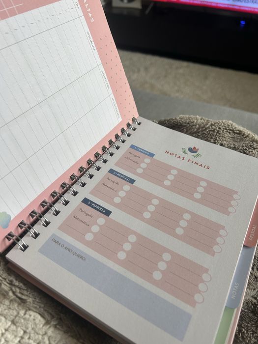 Caderno: organizador pessoal