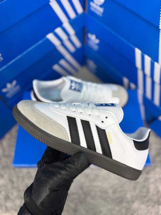 !ТОП! Adidas Samba OG Originals White Black 37 38 39 40 41 42 43 44 45