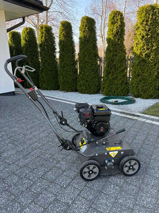 Wertykulator spalinowy Weibang WB486CRB wynajem szeroki 47cm