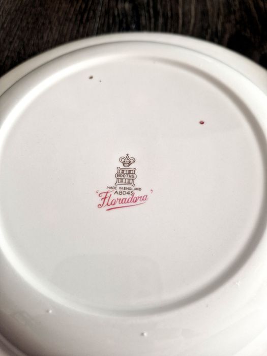 Porcelanowy serwis obiadowy Floradora