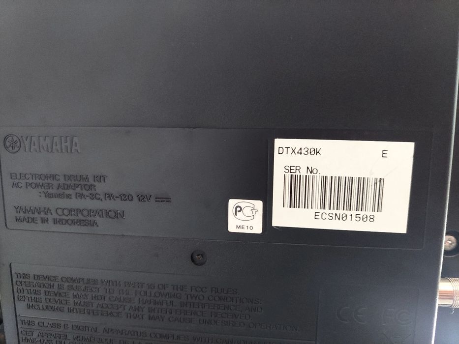 Bateria Yamaha DTX 430K