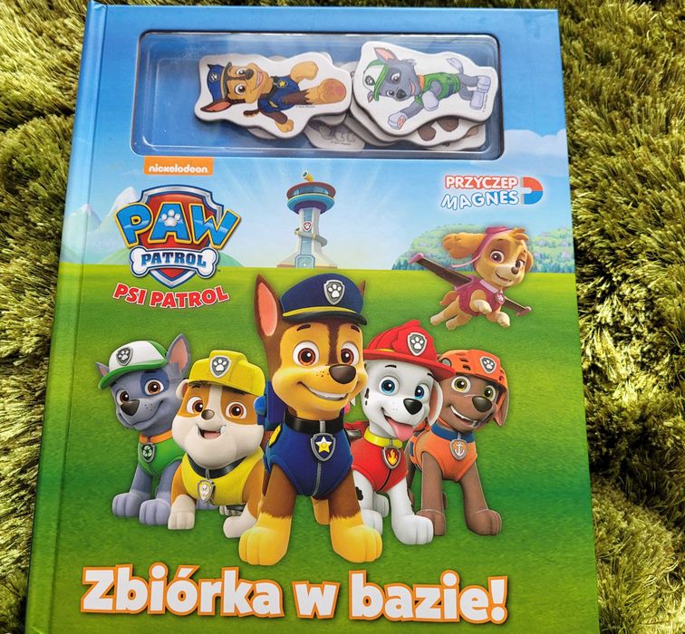 Psi Patrol. Zbiórka w bazie- przyczep magnes, Warszawa