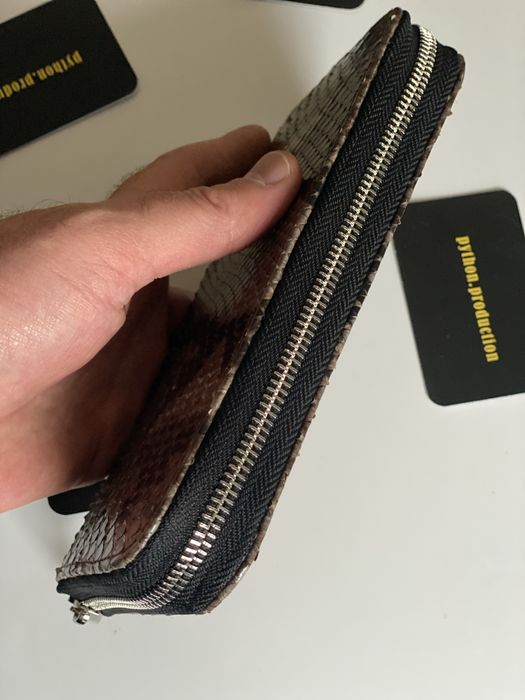 Шкіра пітона портмоне гаманець, Портмане кожа питона