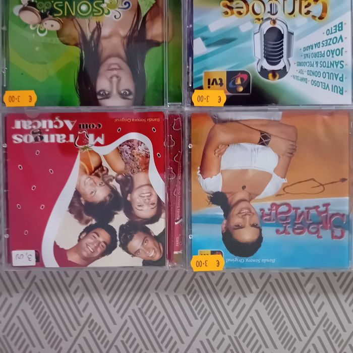Música em Cd Novelas e Concursos da Televisão.