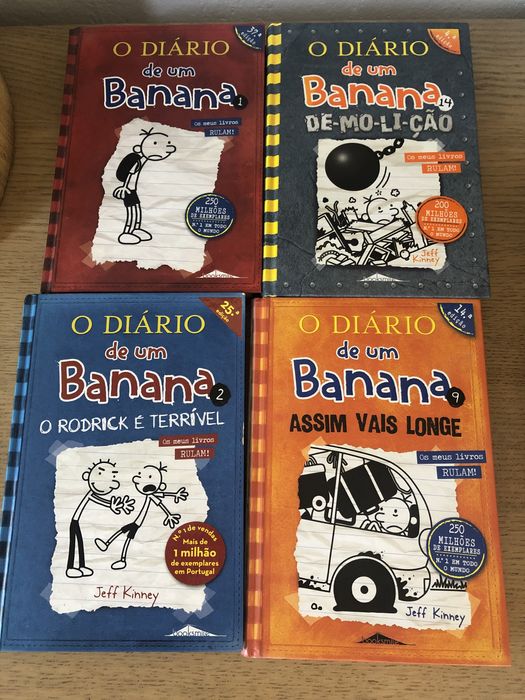 Diário de um banana livro usado