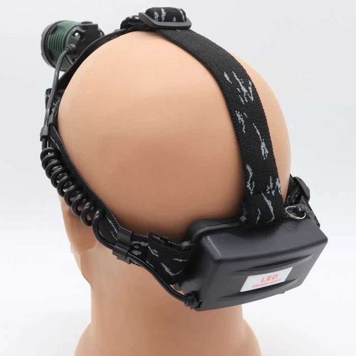 САМЫЙ МОЩНЫЙ Налобный фонарь Bailong BL-2188b-T6 50000W / НОВЫЙ!